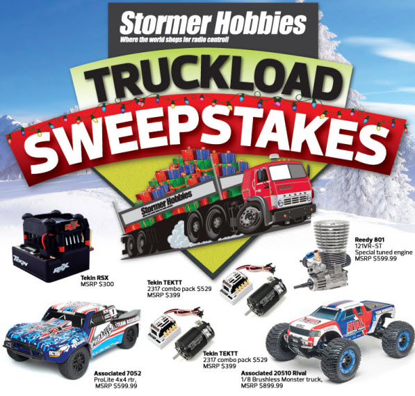 Over $3,500 in Prizes — Enter The Stormer Truckload Sweepstakes Now!