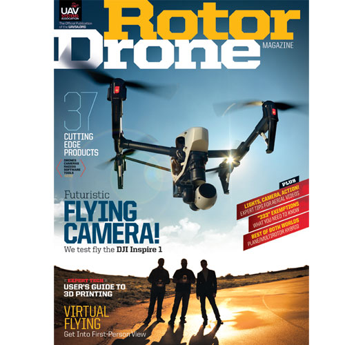 RotorDrone Magazine – The 2015 March/April Issue is Here!