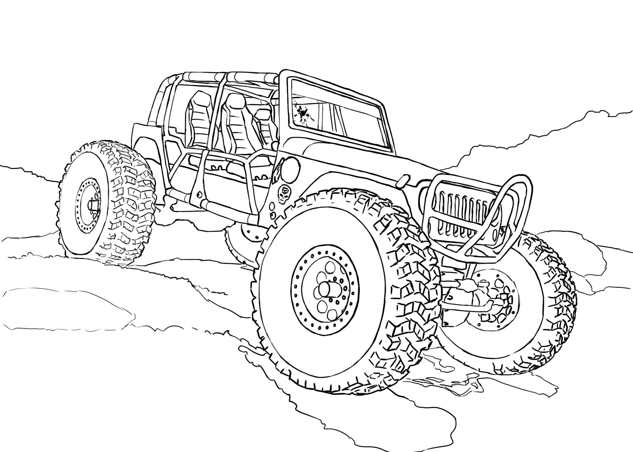 Rc Cars Coloring Printable Coloring Coloring Pages