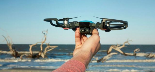 RotorDrone was live at the DJI Unveiling of the Spark